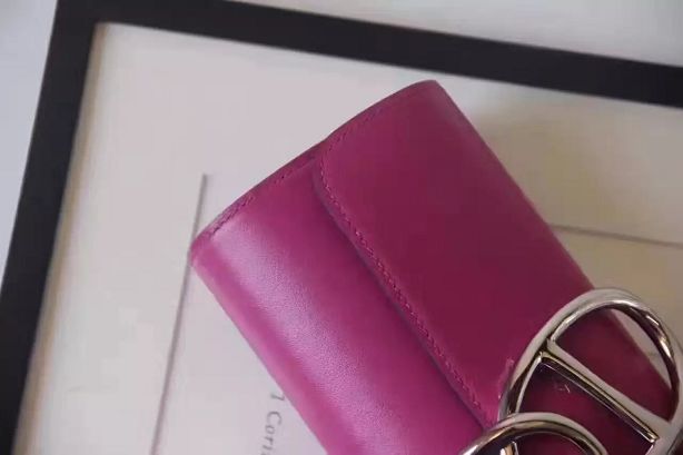 Hermes original calfskin handmade egee clutch E001 purple