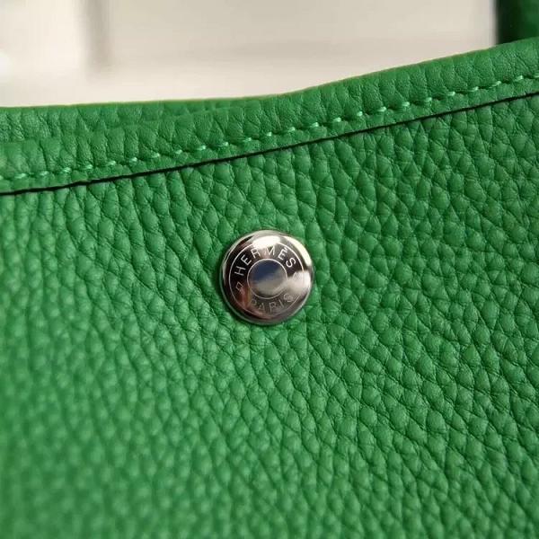 Hermes original calfskin garden party 36 bag G0360 green