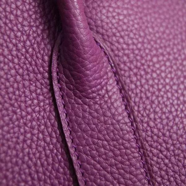 Hermes original calfskin garden party 36 bag G0360 purple