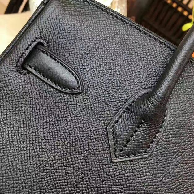 Hermes original epsom leather birkin 35 bag H35-3 black