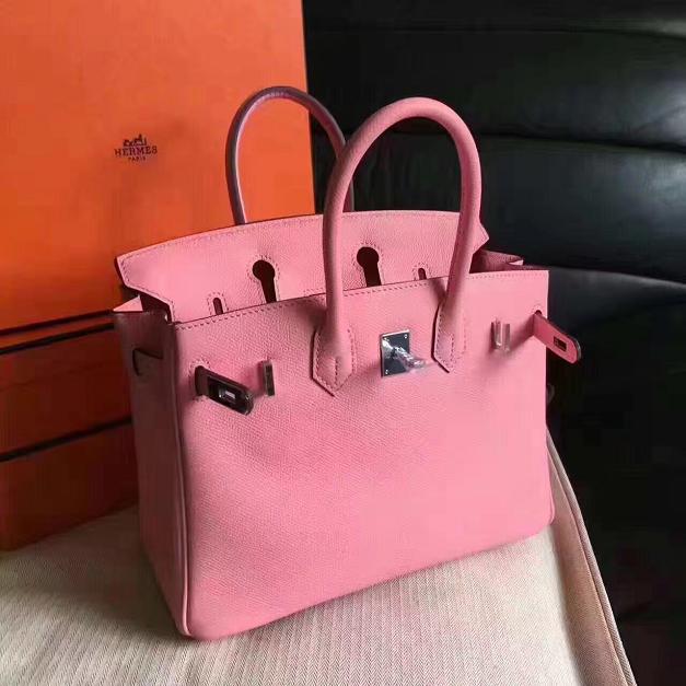 Hermes original epsom leather birkin 35 bag H35-3 pink