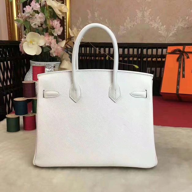 Hermes original epsom leather birkin 35 bag H35-3 white