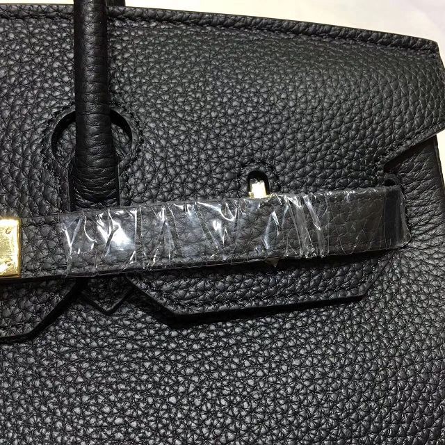 Hermes top togo leather birkin 30 bag H30-2 black