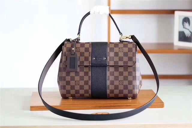 louis vuitton original damier ebene bond street bag N64416 black