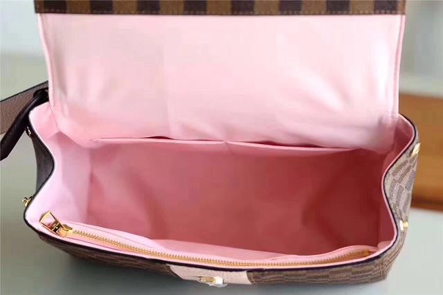 louis vuitton original damier ebene bond street bag N64417 pink