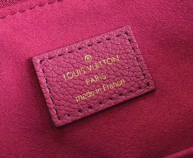 Louis Vuitton original monogram pallas BB M42961 bordeaux