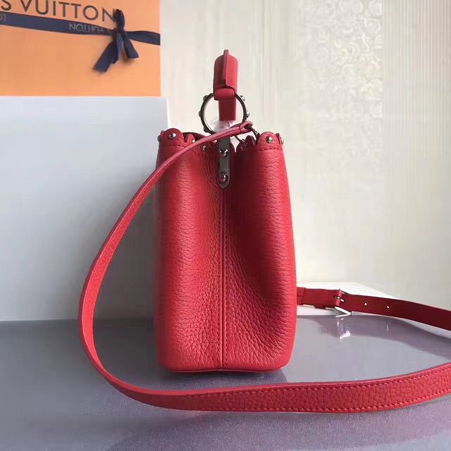 2017 Louis vuitton original taurillon leather capucines BB M54419 red