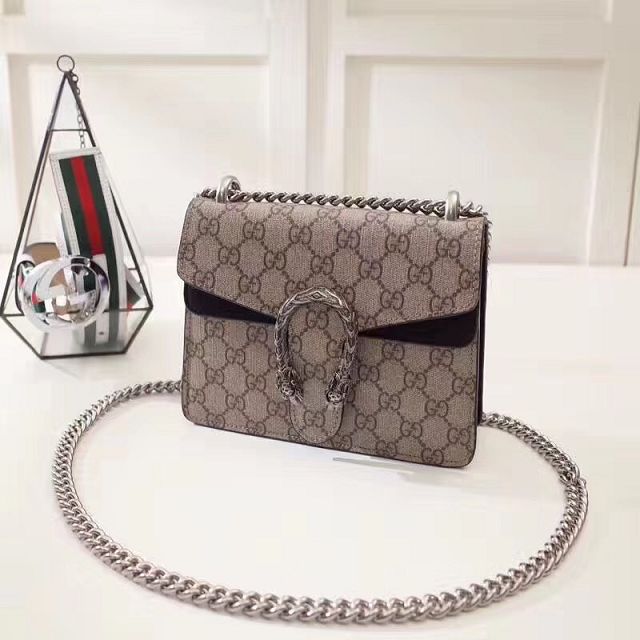 2017 GG dionysus Supreme mini bag 421970 black