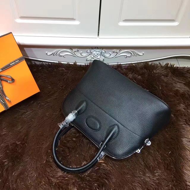 Hermes calfskin medium bolide 31 bag B31 black