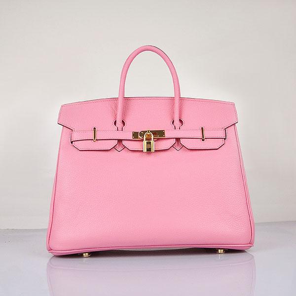 Hermes original togo leather birkin 30 bag H30-1 pink