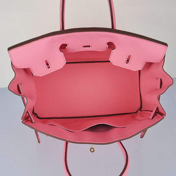 Hermes original togo leather birkin 35 bag H35-1 pink