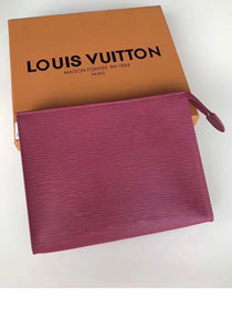 Louis Vuitton epi leather toiletry pouch 26 M41367 rose red