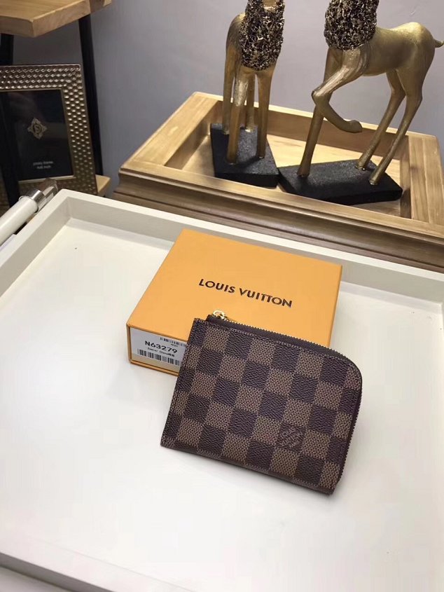 Louis vuitton damier ebene coin purse N63279