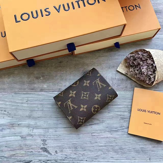 Louis vuitton monogram canvas victorine wallet M41938 yellow