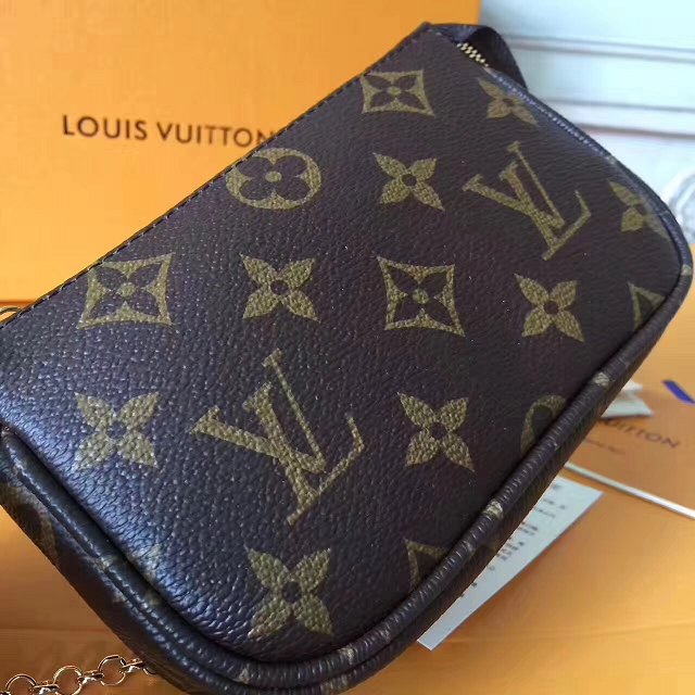 2017 louis vuitton origianl damier azur mini pochette accessoires M58009