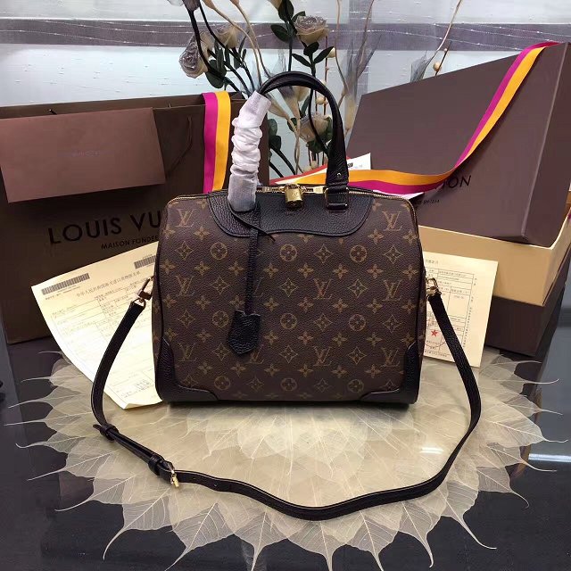 Louis vuitton original monogram canvas retiro bag M50058 black