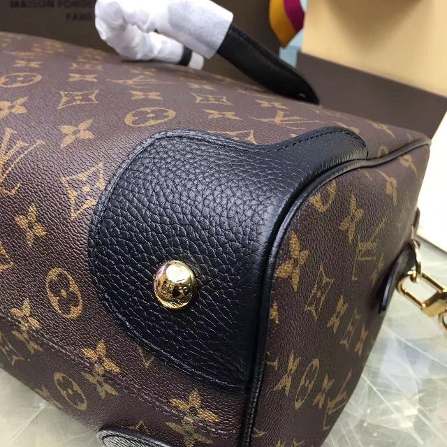 Louis vuitton original monogram canvas retiro bag M50058 black