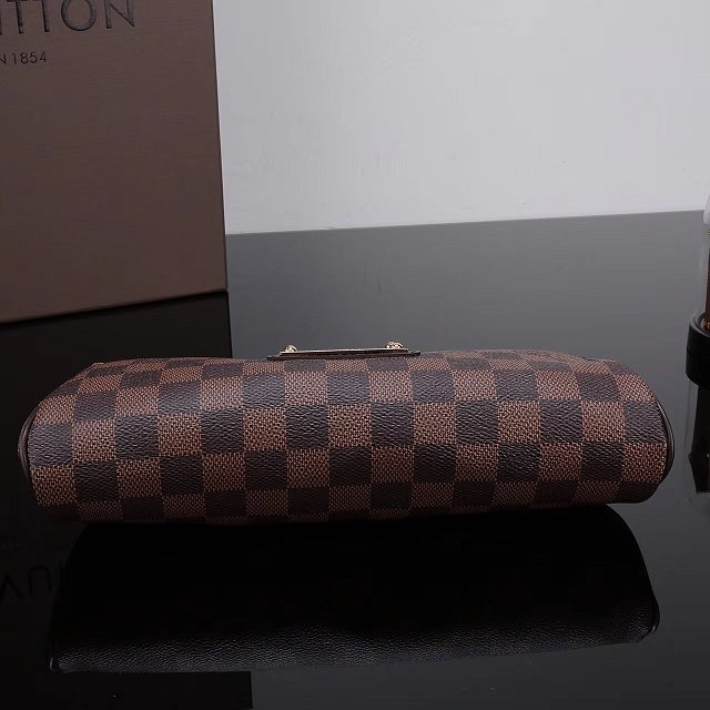 Louis vuitton damier ebene eva clutch purse N55213