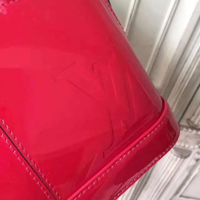 2017 louis vuitton original vernis leather alma BB M54785 red