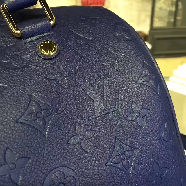 Louis vuitton original monogram empreinte speedy 25 M42401 blue