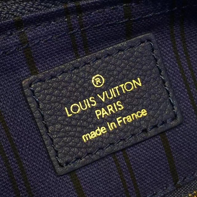 Louis vuitton original monogram empreinte speedy 25 M42401 blue