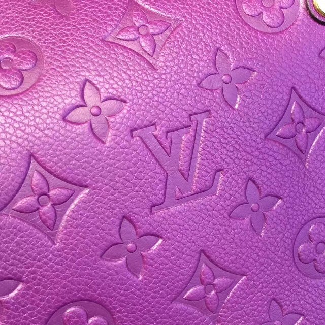 Louis vuitton original monogram empreinte speedy 25 M42401 purple