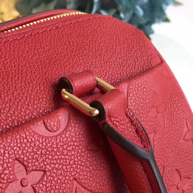 Louis vuitton original monogram empreinte speedy 25 M42401 red