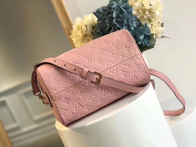 Louis vuitton original monogram empreinte speedy 30 M42406 pink