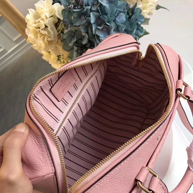 Louis vuitton original monogram empreinte speedy 30 M42406 pink