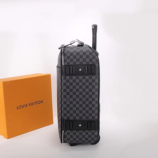 Louis vuitton original damier canvas pegase 55 luggage n41385