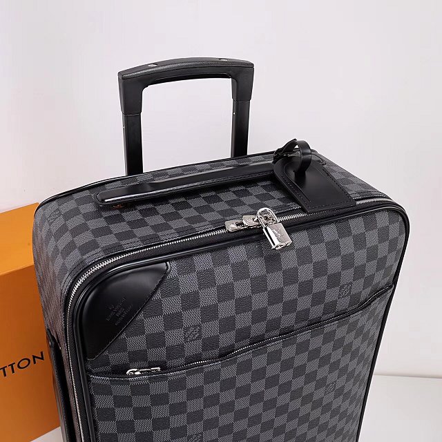 Louis vuitton original damier canvas pegase 55 luggage n41385