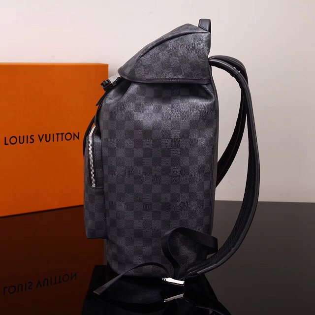 Louis vuitton original damier graphite zack backpack M40005