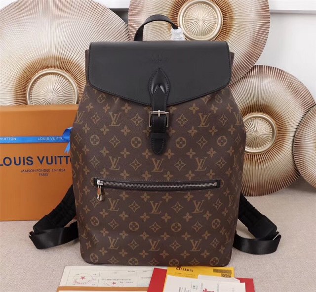 Louis vuitton original monogram macassar palk backpack M40637