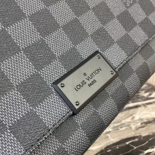 Louis vuitton original damier graphite district bag mm N41272