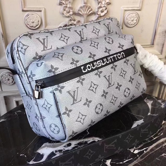 2018 louis vuitton original monogram canvas messenger bag pm m43825 white