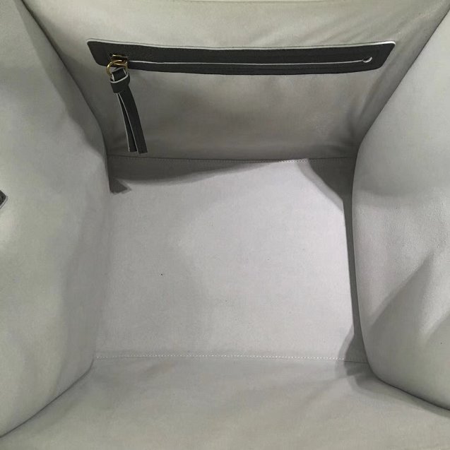 Celine original calfskin luggage phantom bag 9901-2 dark gray