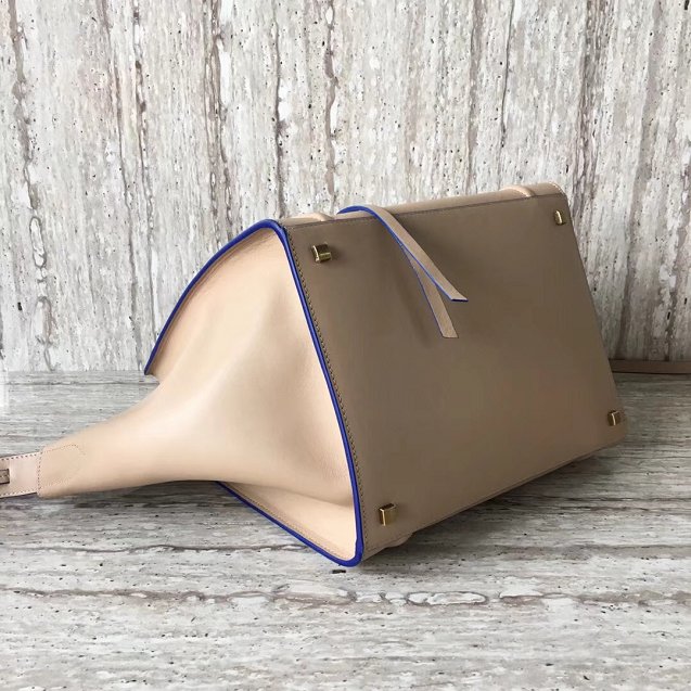 Celine original smooth calfskin luggage phantom bag 9901-2 nude