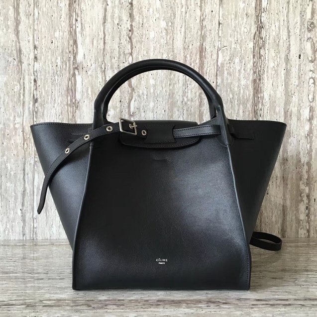 2018 celine original bare calfskin small big bag 55426 black