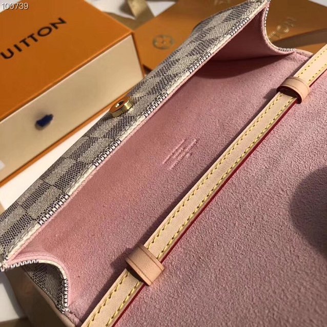 2018 louis vuitton original damier azur vintage medium shoulder bag mm N51854