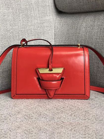 2018 Loewe original calfskin barcelona small bag 3091 red
