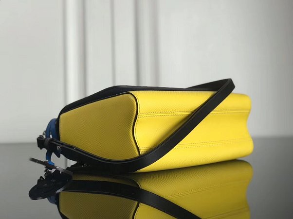 2019 louis vuitton original epi leather twist mm M52503 yellow