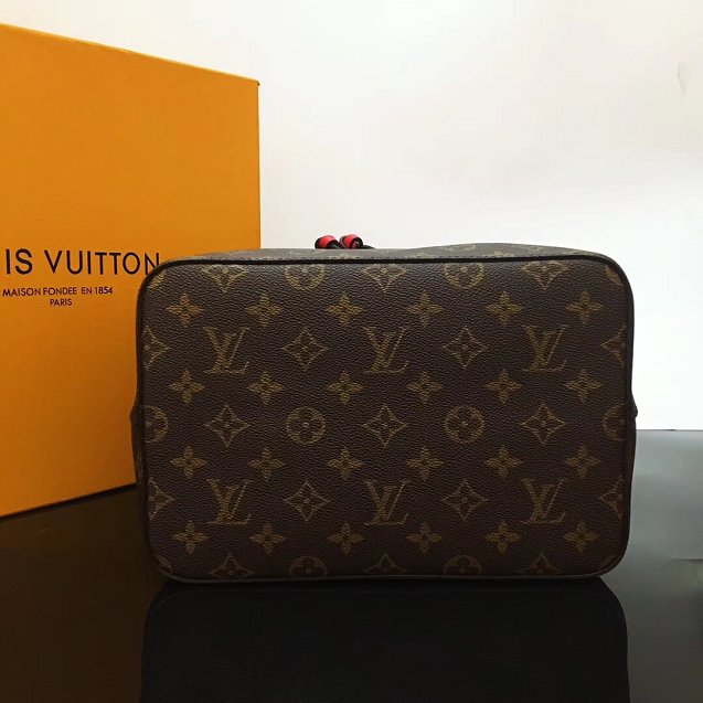 2019 louis vuitton original monogram neonoe M43985 red