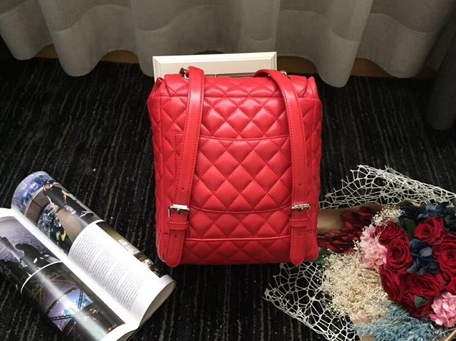 2018 CC original lambskin leather small backpack A69964 red