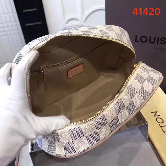 Louis vuitton original damier azur toiletry kit n41420