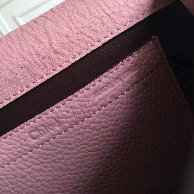 Chloe original calfskin large marcie crossbody saddle bag 2019 pink