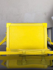 2018 louis vuitton original calfskin monogram empreinte malle bag m53245 yellow
