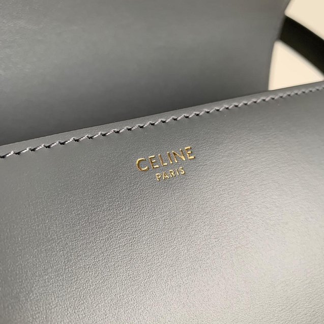 2019 Celine original calfskin large triomphe bag 187353 grey