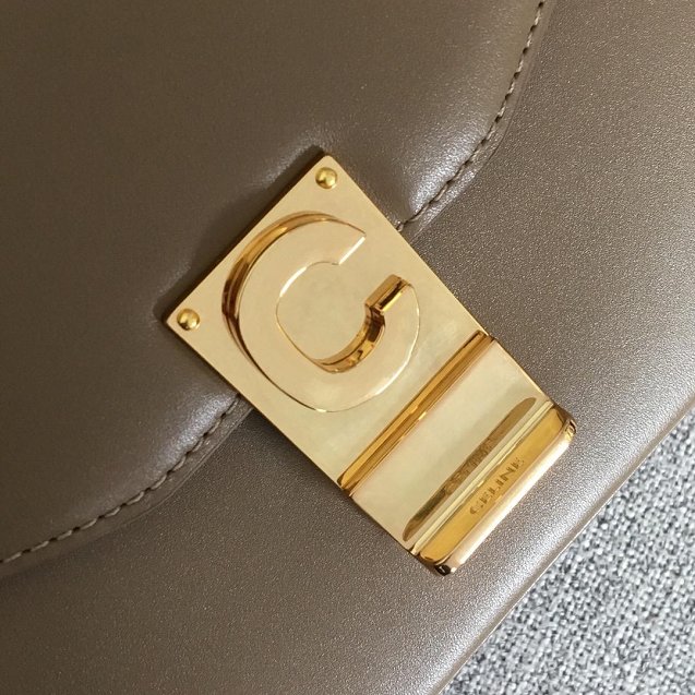 2019 Celine original smooth calfskin medium C bag 187253 apricot