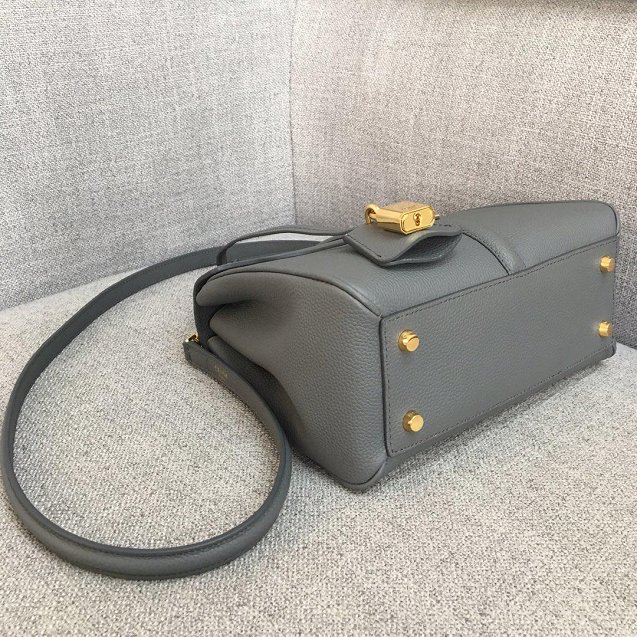 celine original grained calfskin small 16 bag 188003 grey