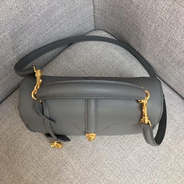 celine original grained calfskin small 16 bag 188003 grey